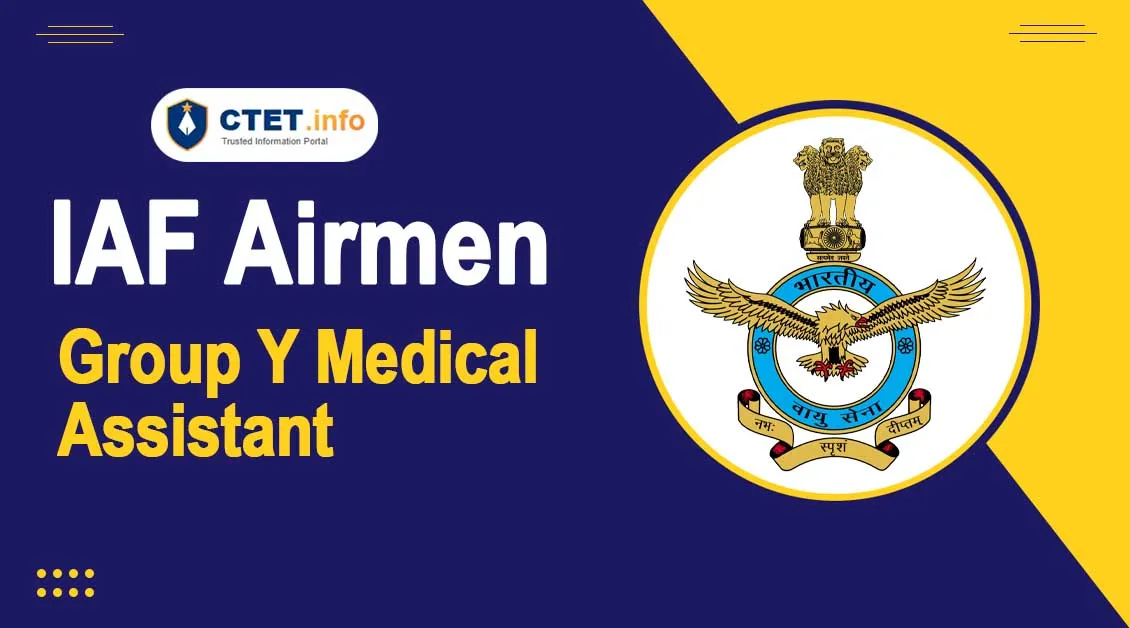 IAF Airmen Recruitment 2026 Medical Assistant Official