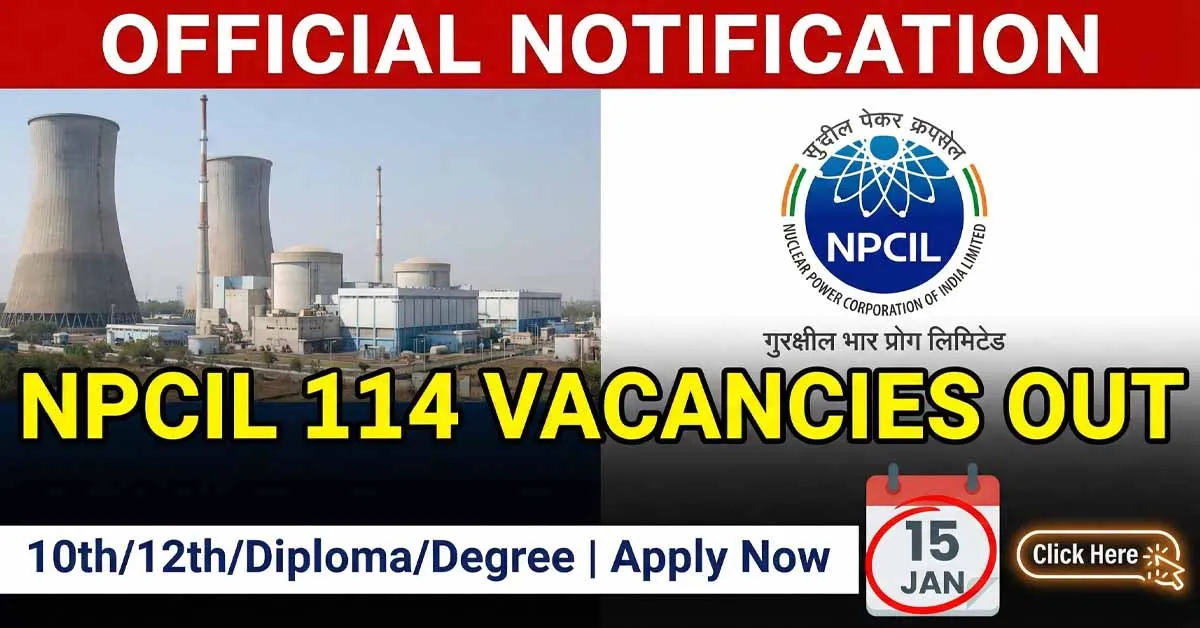 NPCIL Recruitment 2026 Official Notification and Apply Online