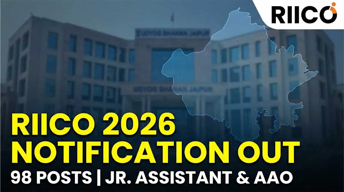 RIICO Recruitment 2026 Official Notification