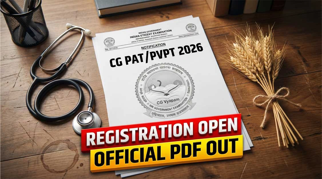 CG PAT 2026 Registration