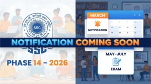 SSC Selection Post Phase 14 2026 Notification and Exam Date Calendar